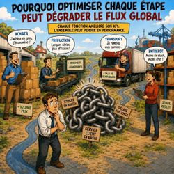 Pourquoi optimiser chaque étape peut dégrader le flux global