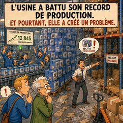 L'usine a battu son record de production. et pourtant, elle a créé un problème.