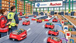 Auchan Retail robotise le flux que beaucoup d’entrepôts gèrent encore à la main : les retours.