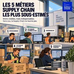 Les 5 métiers Supply Chain les plus sous-estimés.
