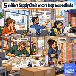 5 métiers Supply Chain encore trop sous-estimés