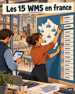 Les 15 WMS qui pèsent le plus en France en 2026, selon Le Journal de la Supply Chain 🇫🇷