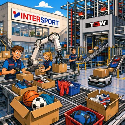 INTERSPORT vient de multiplier par huit la productivité de sa préparation de commandes.