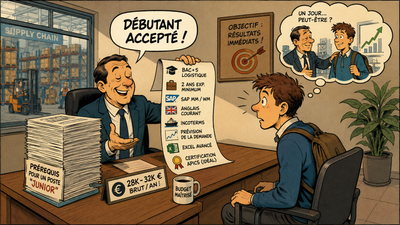 Le junior supply chain n'existe plus. Il n'y a que des seniors qu'on refuse de payer comme tels.