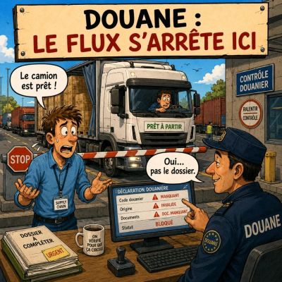 La gestion douanière n’est pas un sujet administratif. C’est un sujet de flux.