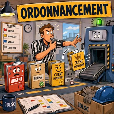 Ordonnancement : savoir quoi produire ne suffit pas