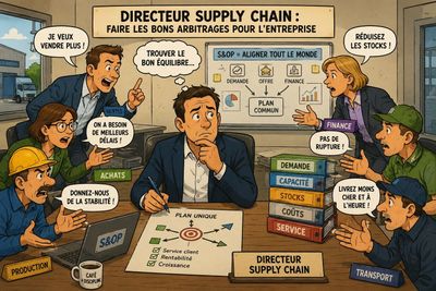 Directeur Supply Chain : que fait-il vraiment de ses journées ?