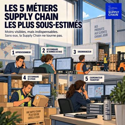 Les 5 métiers Supply Chain les plus sous-estimés.