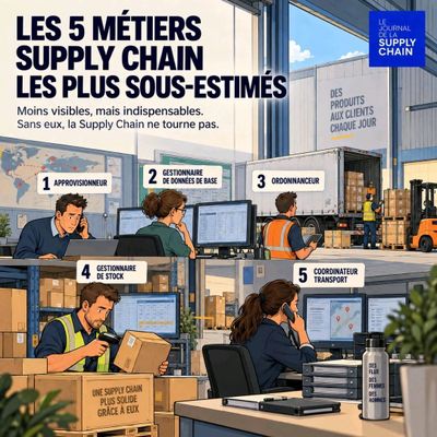 Les 5 métiers Supply Chain les plus sous-estimés.
