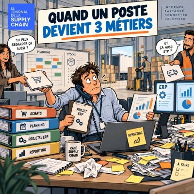 Quand un poste devient petit à petit trois ou quatre métiers