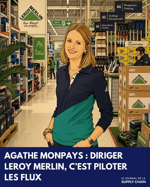 Agathe Monpays : derrière Leroy Merlin, une machine supply chain