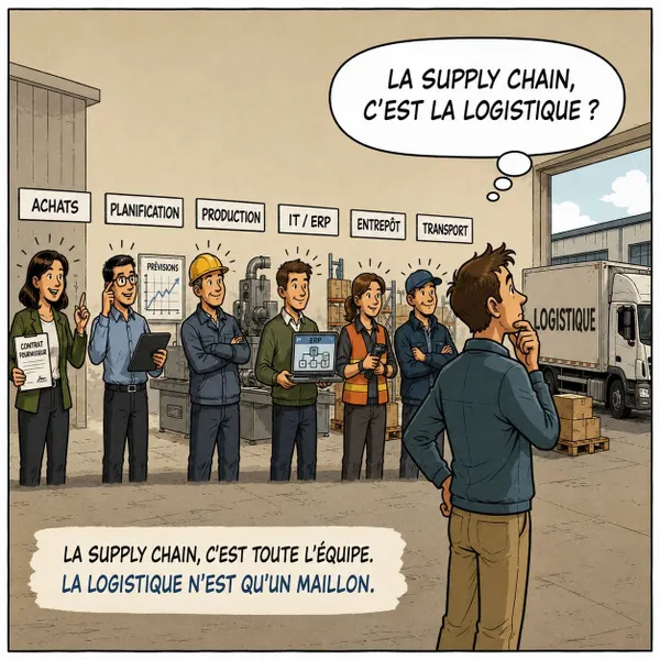 La Supply Chain, c'est la logistique ?