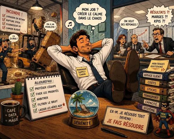 D'un rôle opérationnel à Manager Supply Chain.