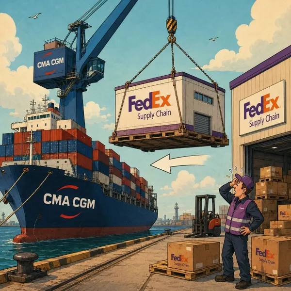 🚢 CMA CGM n’est plus seulement un armateur. Et son dernier rachat à 1,4 milliard de dollars le confirme.