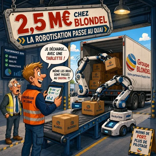 Blondel investit 2,5 millions d’euros pour robotiser ses opérations logistiques