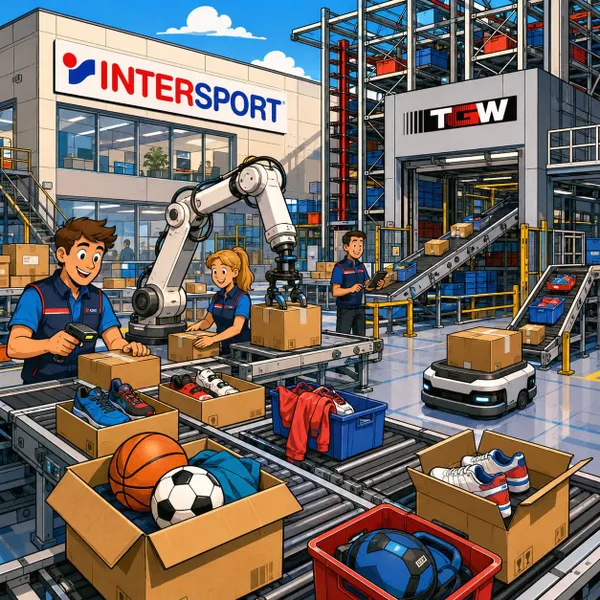 INTERSPORT vient de multiplier par huit la productivité de sa préparation de commandes.