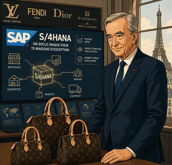 LVMH modernise sa Supply Chain avec SAP S/4HANA