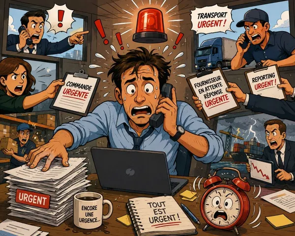 Le vrai problème des métiers Supply Chain aujourd’hui : tout est devenu urgent.
