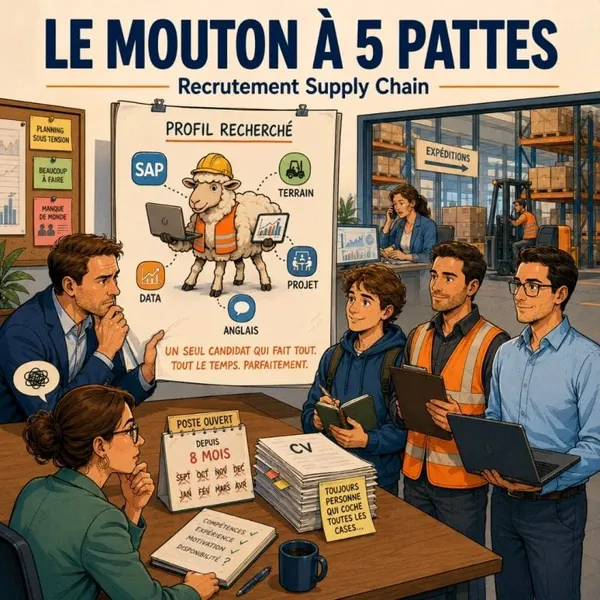 Pourquoi les entreprises n'arrivent pas à recruter en Supply Chain?