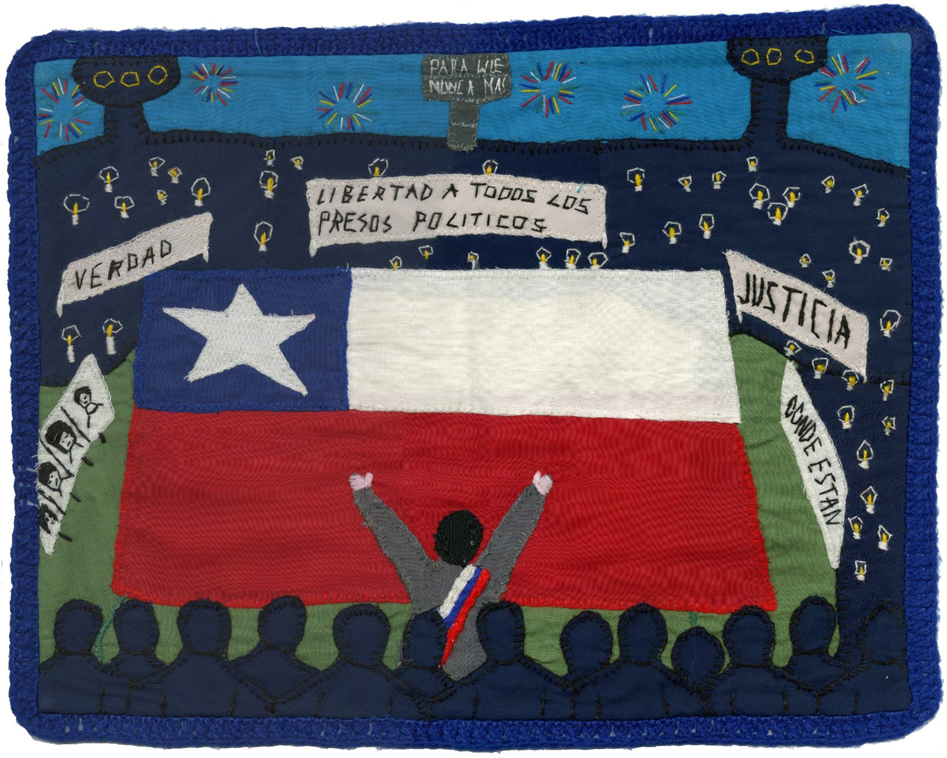 A sensibilidade combativa das arpilleras chilenas