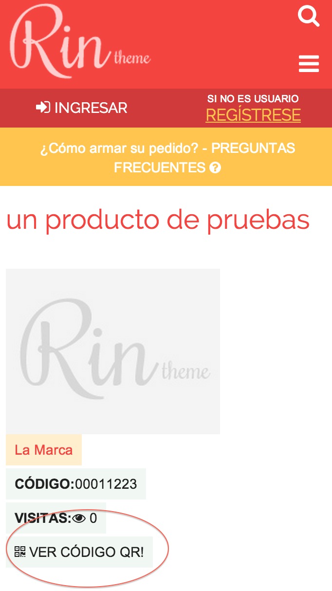 detalles de un producto