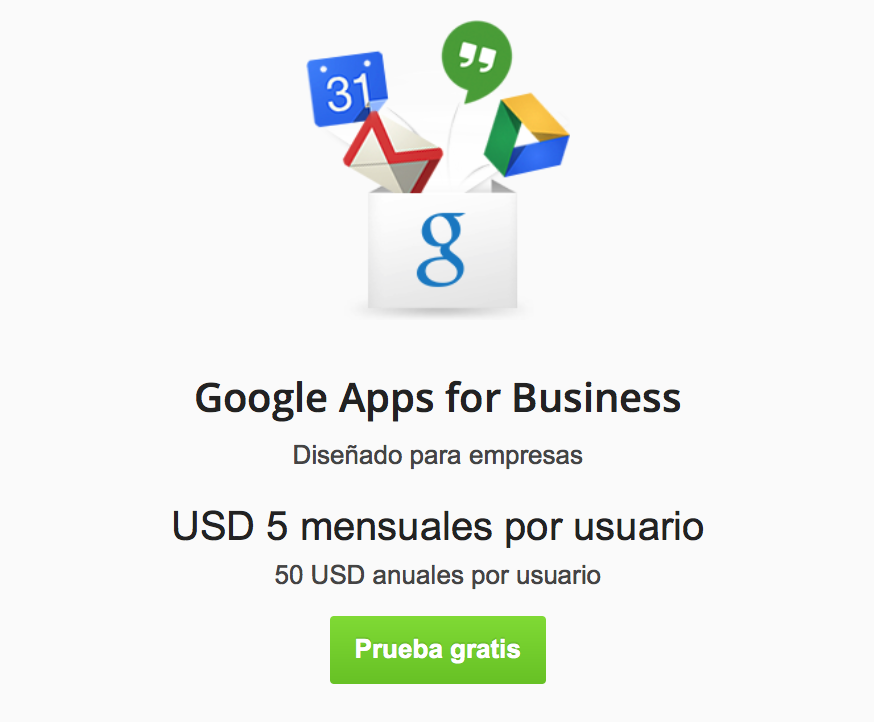 Google Apps para PYMES