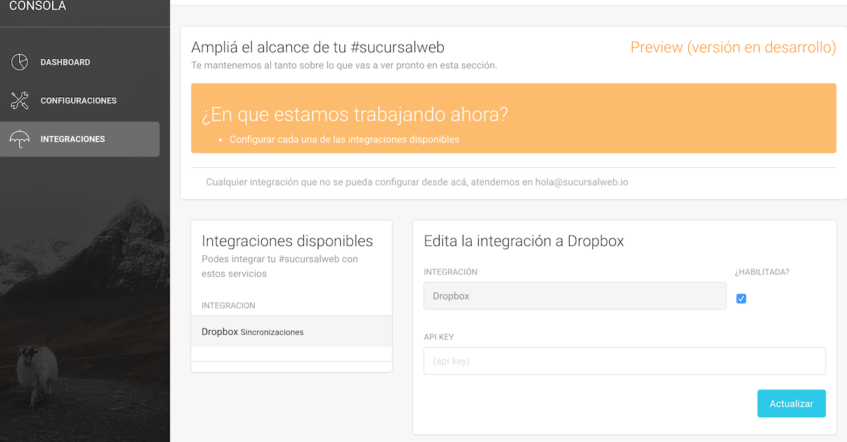 consola-integracion-dropbox