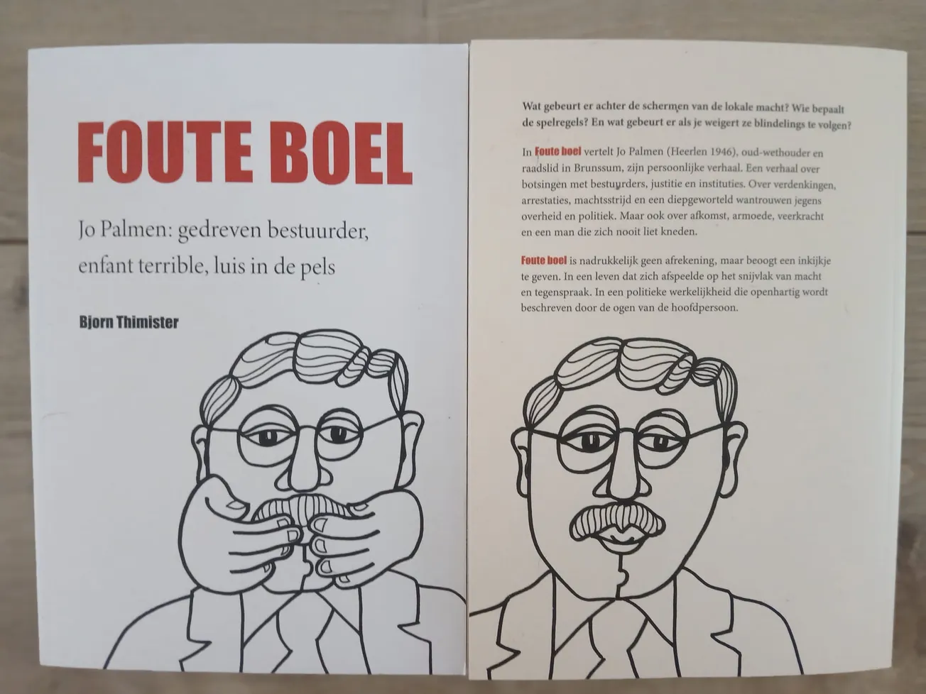 Boek ‘Foute boel’ over Brunssums raadslid Jo Palmen