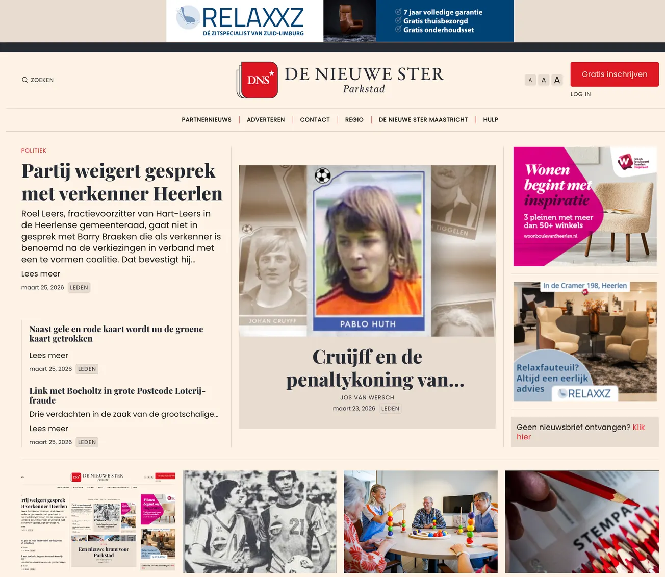 Een nieuwe krant voor Parkstad