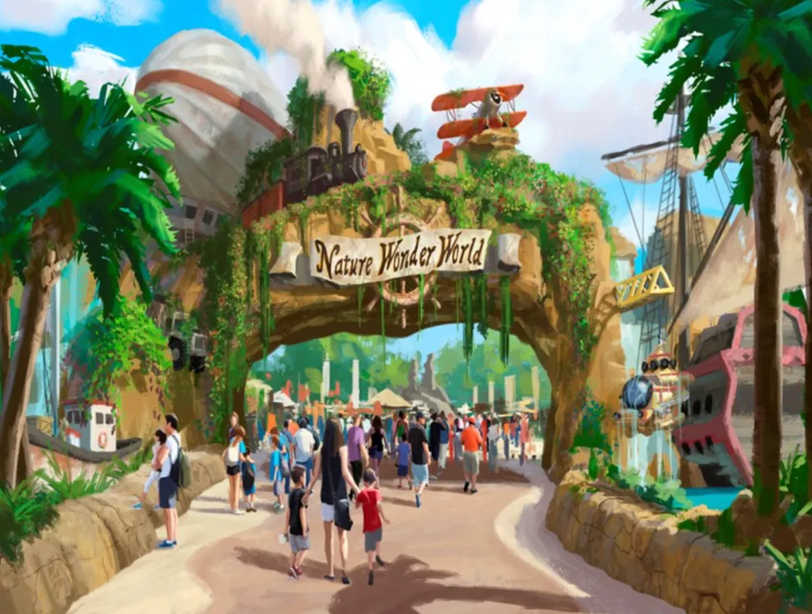 Nature Wonder World was megalomaan idee