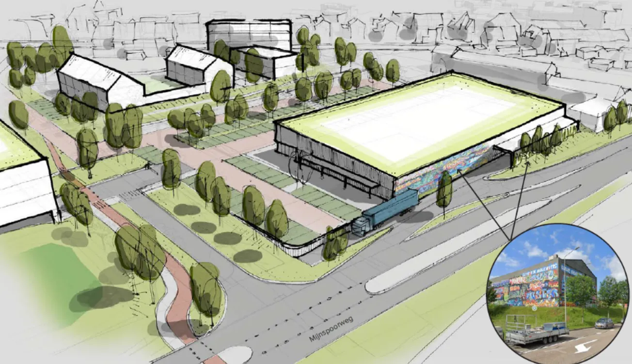 Molenberg: Lidl verhuist naar Mijnspoorweg