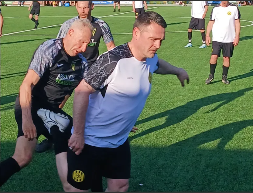 ‘Oude heren’ Roda en Alemannia weer even gladiatoren