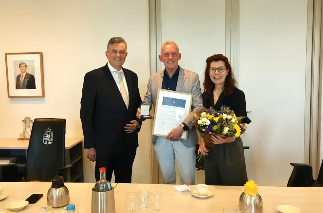 Erepenning Provincie Limburg voor Roger Ruijters