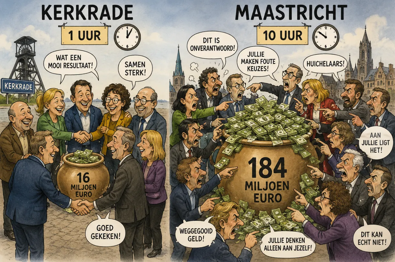 Waarom kan het in Kerkrade tien keer sneller dan in Maastricht?