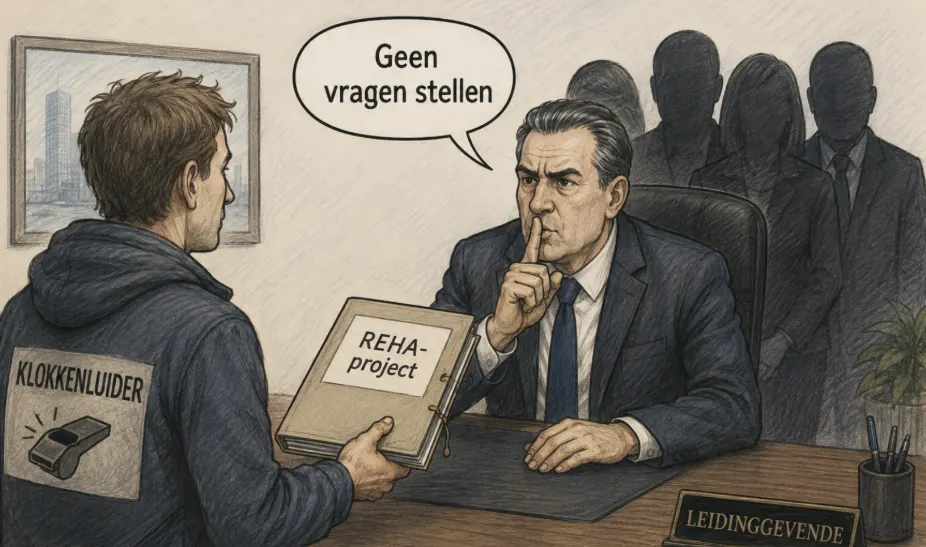 Chef gemeente tegen klokkenluider: “Géén vragen stellen”
