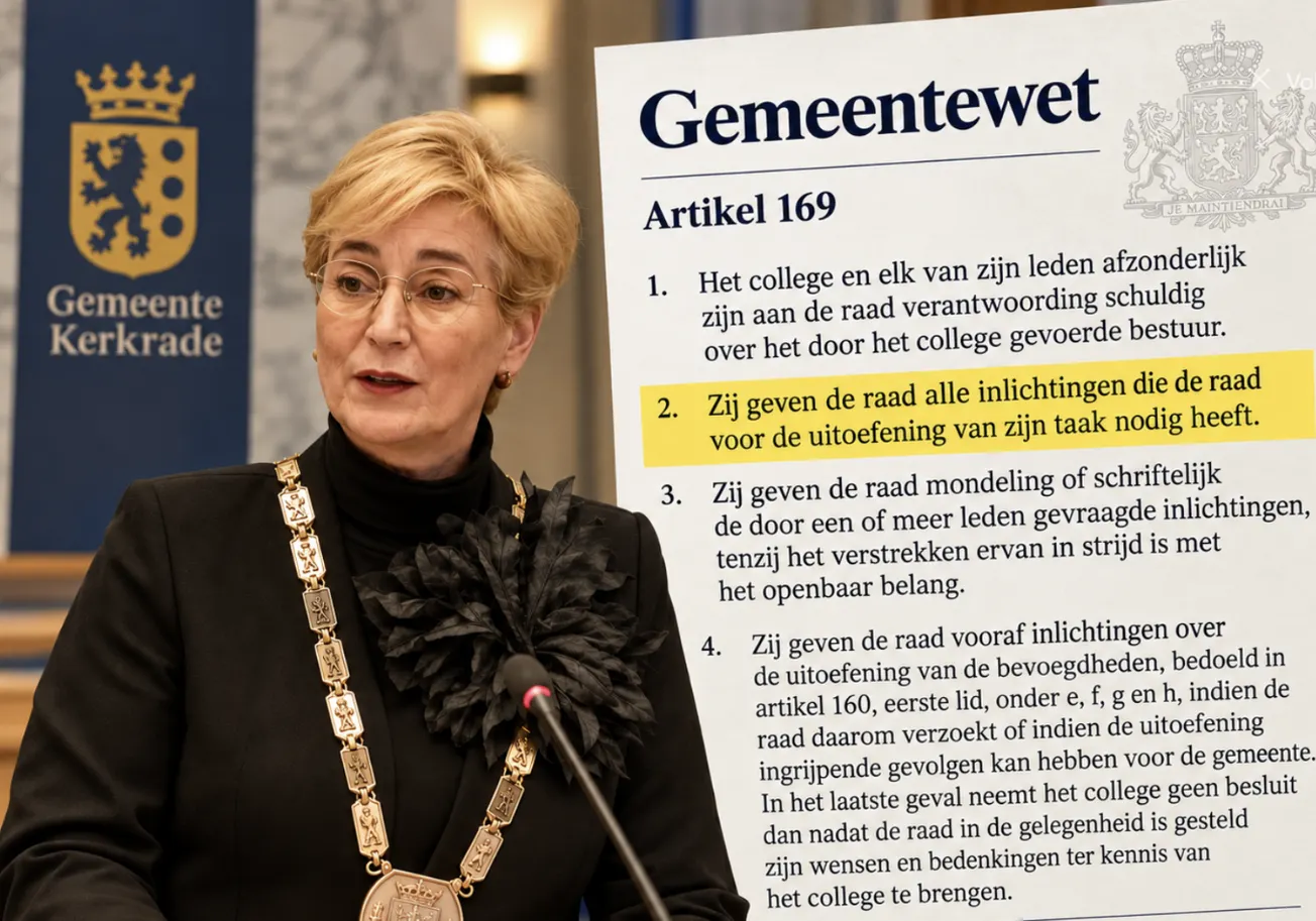 Reha-affaire: burgemeester overtreedt wet