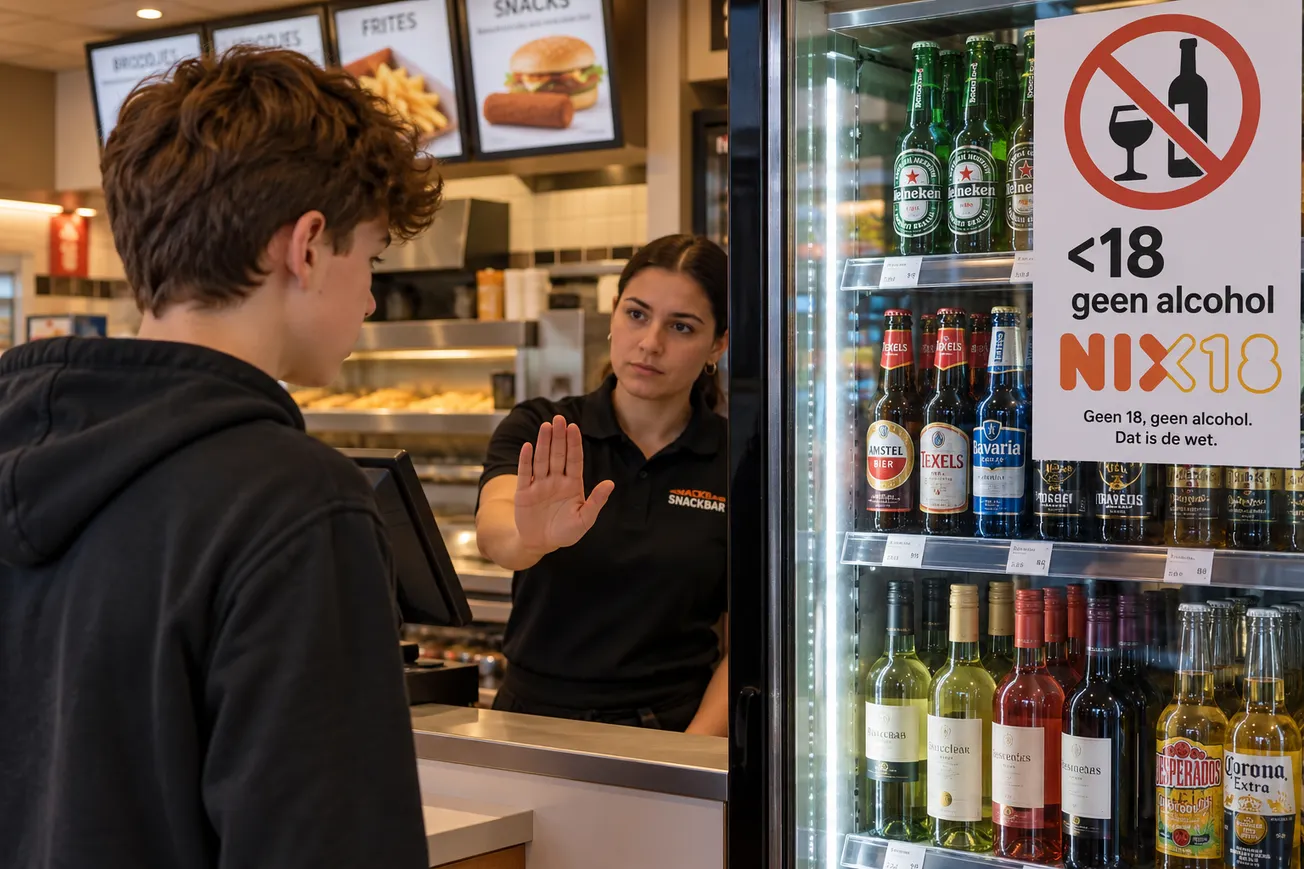 Minderjarigen komen lastiger aan alcohol, controles werken