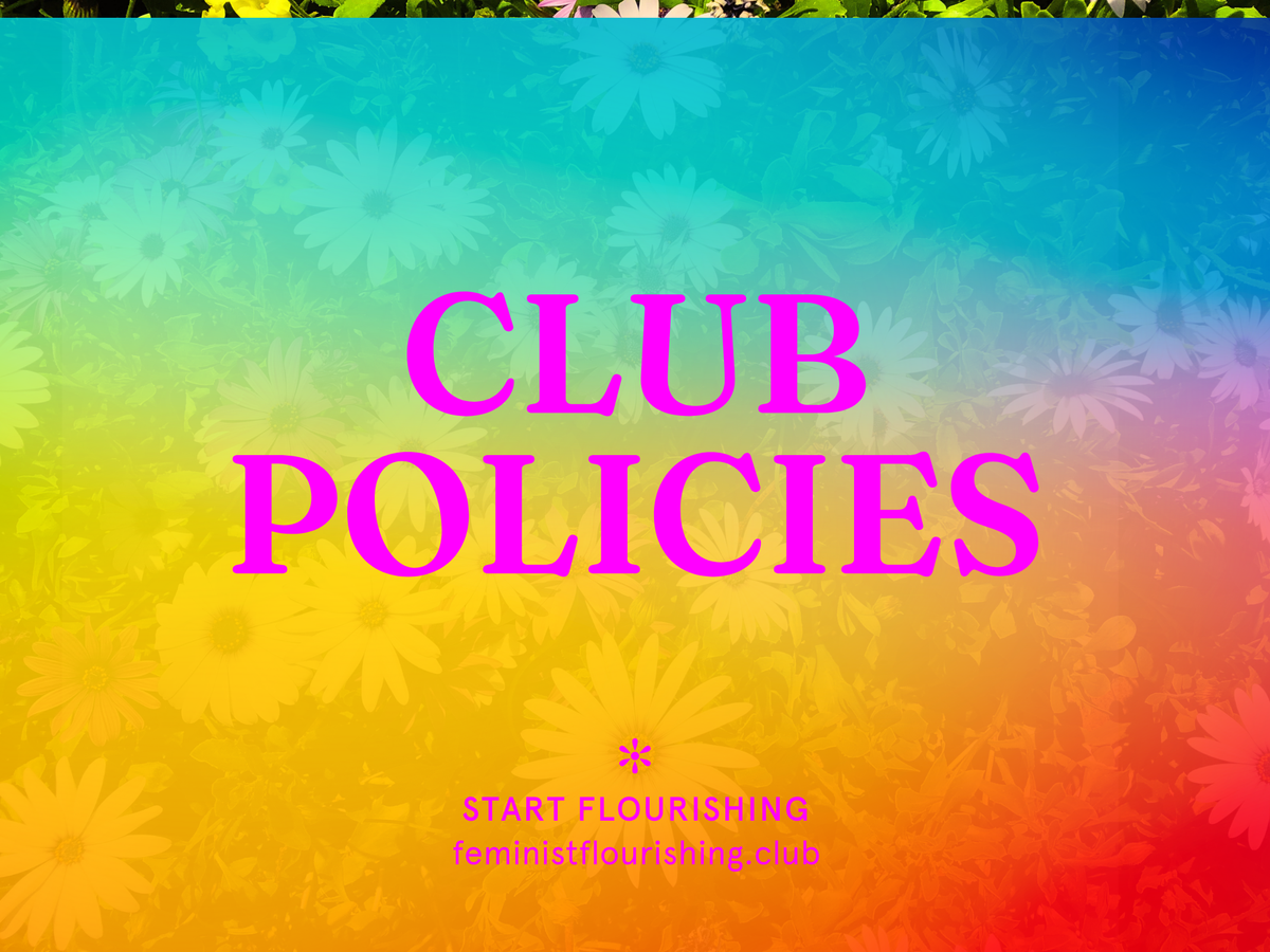 CLUB POLICIES