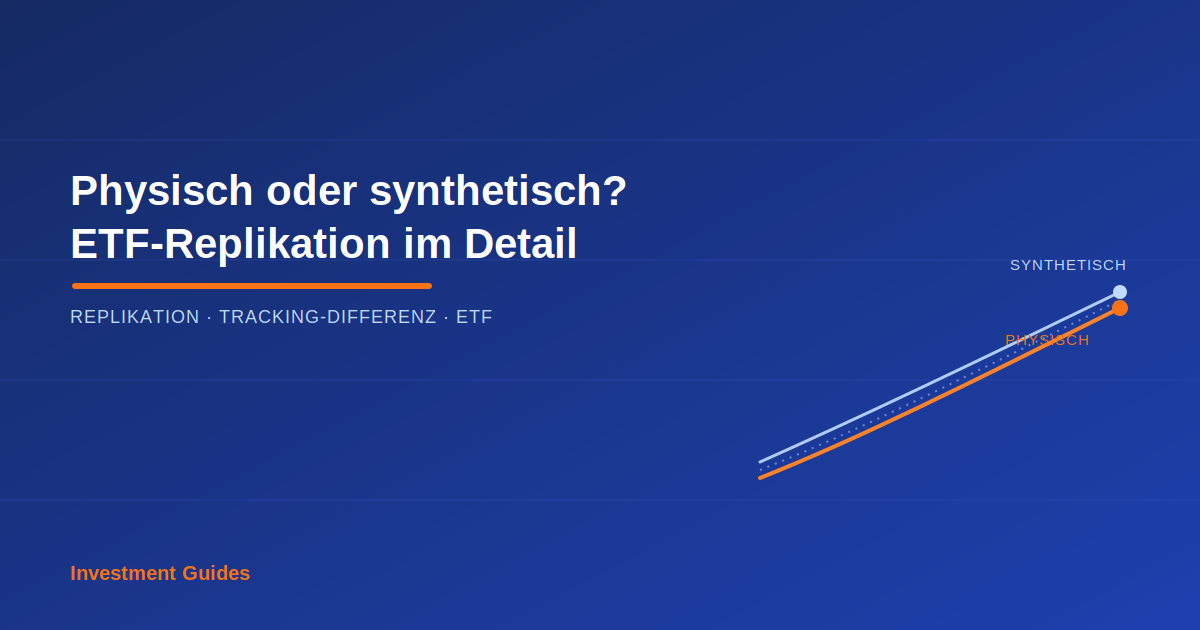 Physisch oder synthetisch? Was bei der ETF-Replikation wirklich zählt