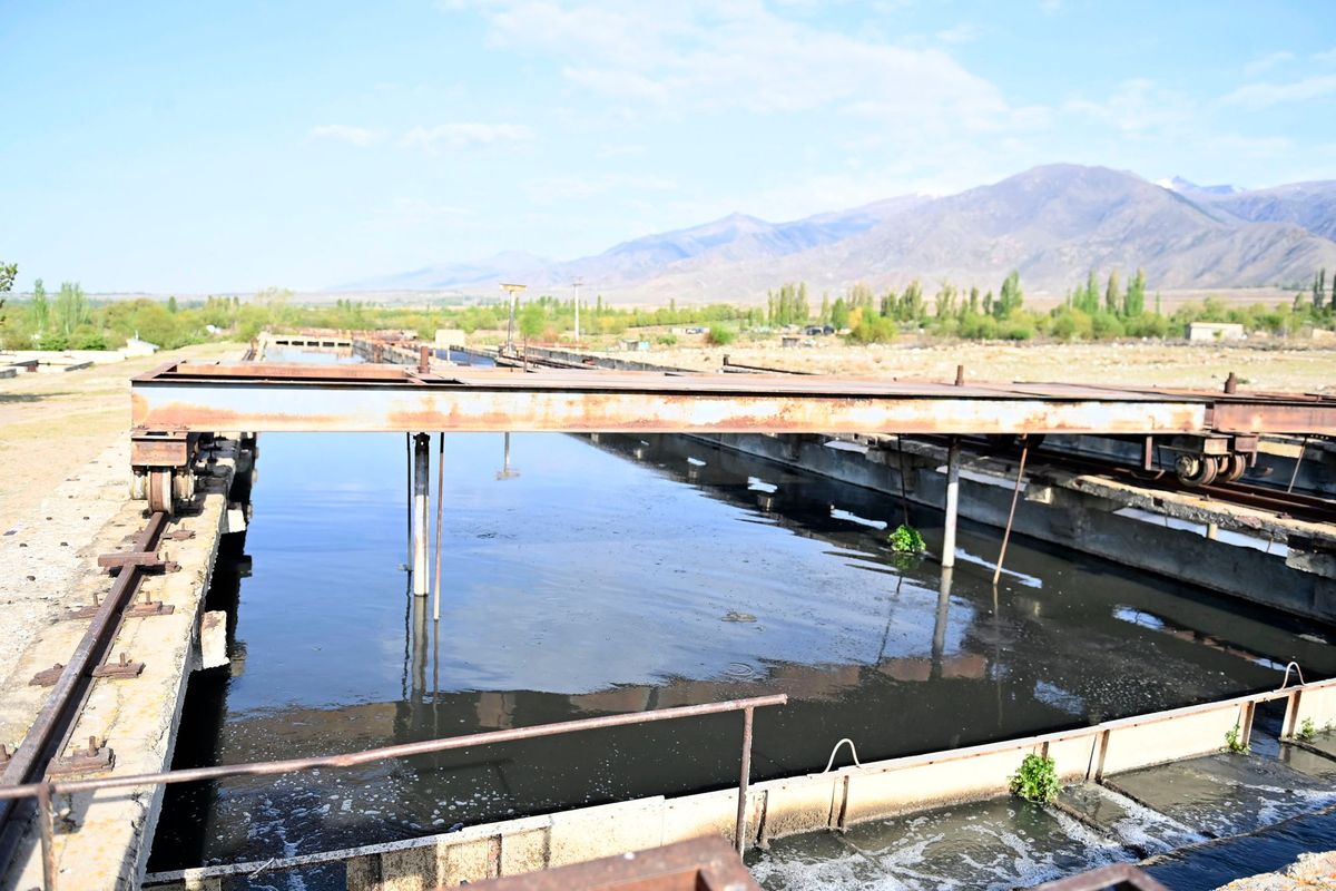 АӨБ Чолпон-Атанын саркынды сууну тазалоочу борборун жаңылоосуна $62 млн берет