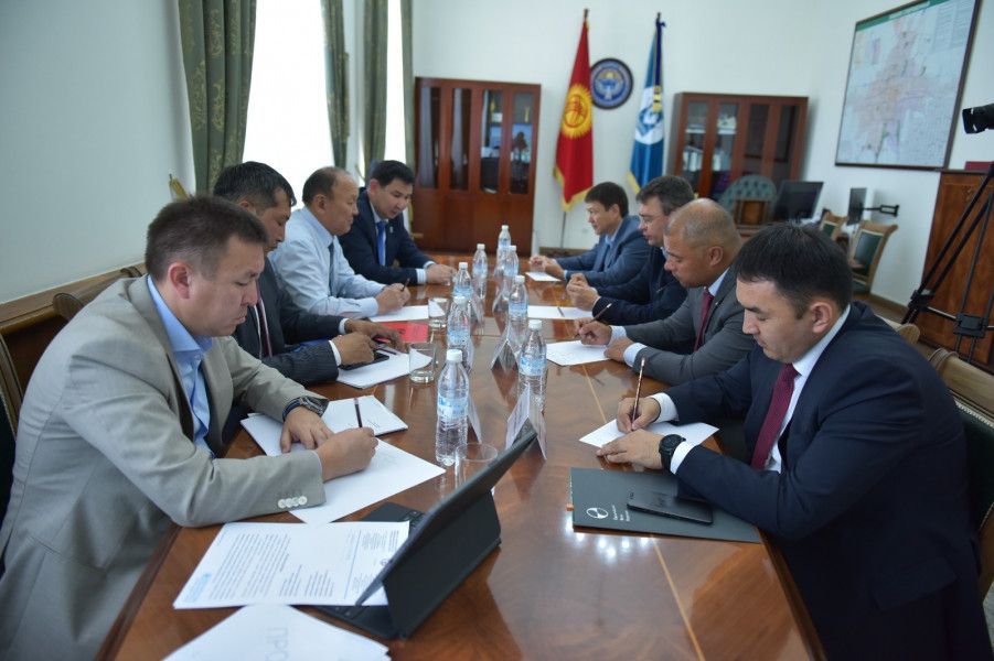 Бишкектин мэриясы ЕӨБ делегациясы менен 2050-жылга чейинки Башкы планын иштеп чыгуу долбоорун талкуулашты