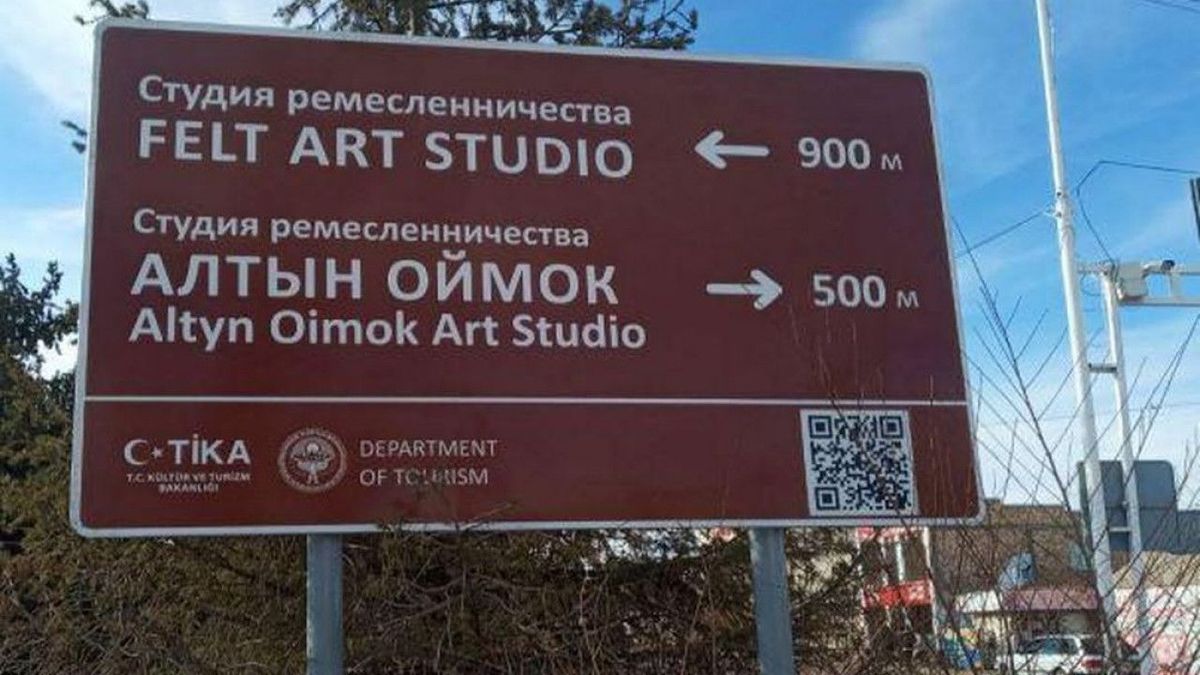 Туристтер үчүн жети облуста 120 ашык санарип QR-коддору иштелип чыкты