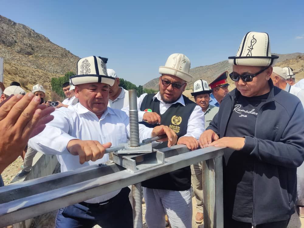 Баткенде Суу-Башы каналы пайдаланууга берилди – долбоордун баасы 14.6 млн сомду түздү