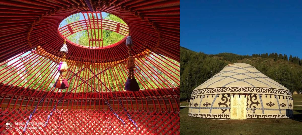 Кыргыз үйдү тигип, аны презентация кылуу да өзүнчө искусство  — боз үй бизнеси менен алектенген Урмат Бадачы уулу менен маек