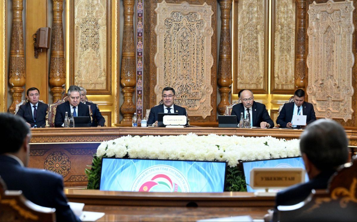 Садыр Жапаров Борбор Азия мамлекет башчыларынын Бешинчи Консультативдик жолугушуусуна катышты