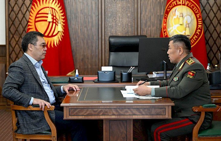 Президент Абдикарим Алимбаевди кабыл алды