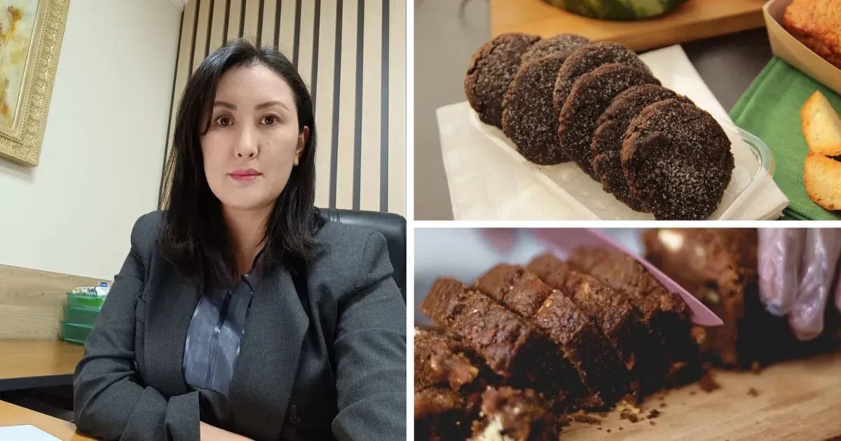 Жашылча-жемиштерден десерт жасаган кондитердик үйүн негиздеген Нурия Жорупбекова менен маек