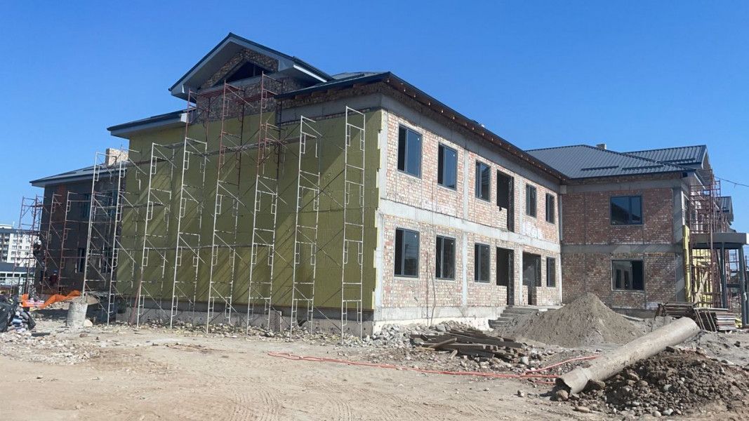 Көк-Жар конушунда бала бакчанын курулушу уланууда