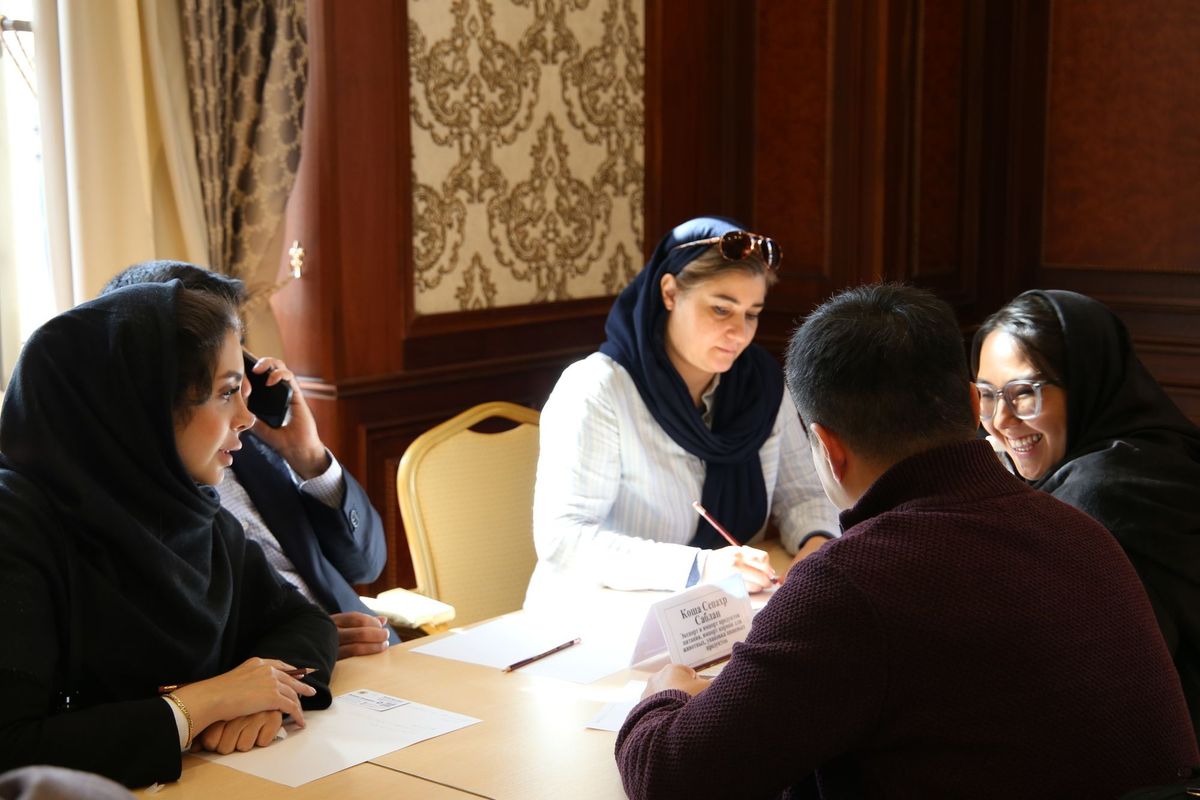 Кыргызстандык жана ирандык ишкерлер В2В форматында жолугушту