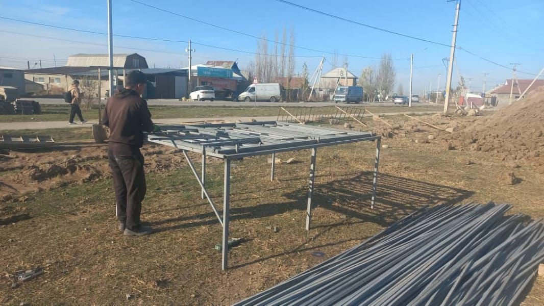 Бишкектин Мурас-Ордо конушунда бала бакчанын курулушу башталды